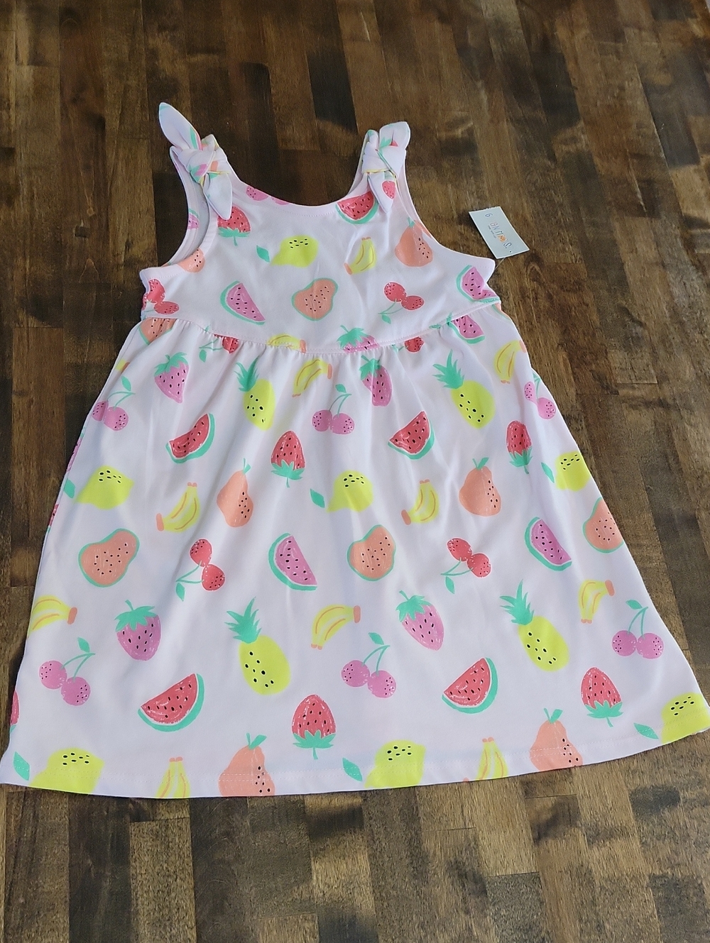 Garanimals Pink Fruit-Print Sleeveless Sundress Size 5T NWT